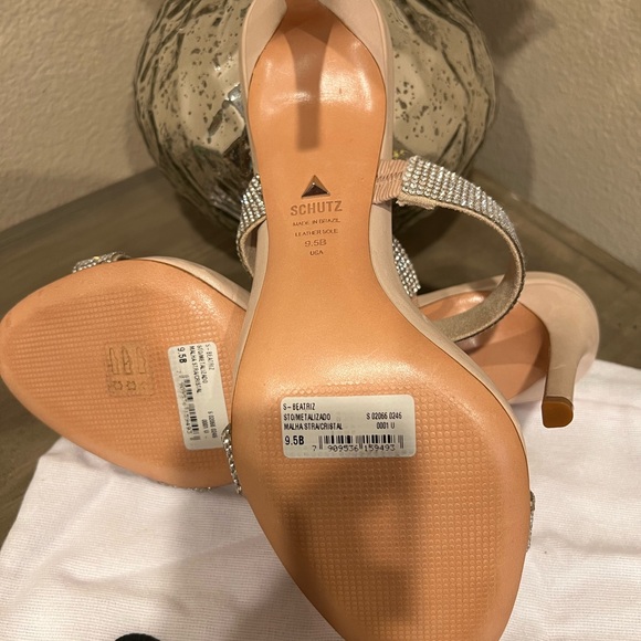 Schutz Beatriz Bedazzled High Heel Sandal - Picture 4 of 6